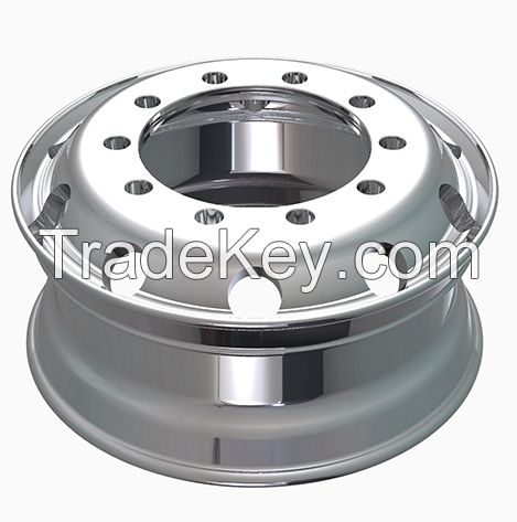 Sell 22.5X8.25 PCD 335 CB 281.2 Forged Aluminum Truck Wheel