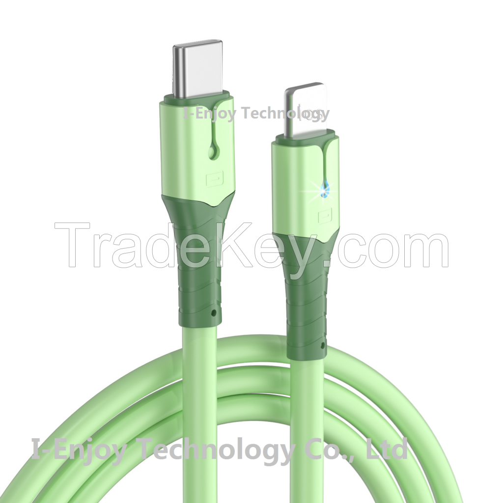 USB-C FAST CHARGING CABLE FOR IPHONE IPAD USB3.0 DATA CABLE WITH LIGHTING