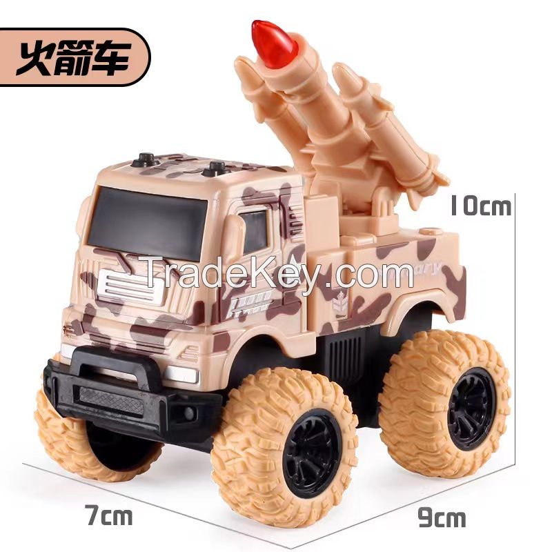 Plastic Rocket Car