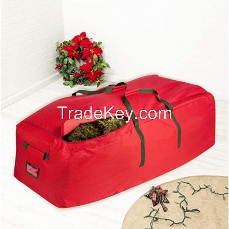 TREE BAG- 9' ROLLING CHRISTMAS TREE STORAGE CHRISTMAS TREE STORAGE BAG CHRISTMAS TREE STORAGE BOX