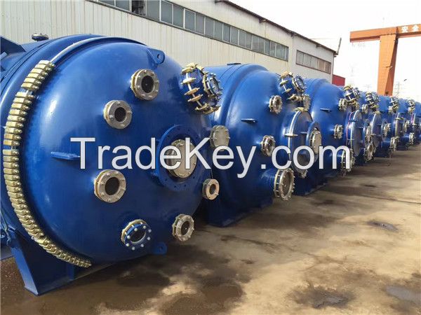 100-8000L Glass lined enamel mixing tank, reaction vessel and reactor