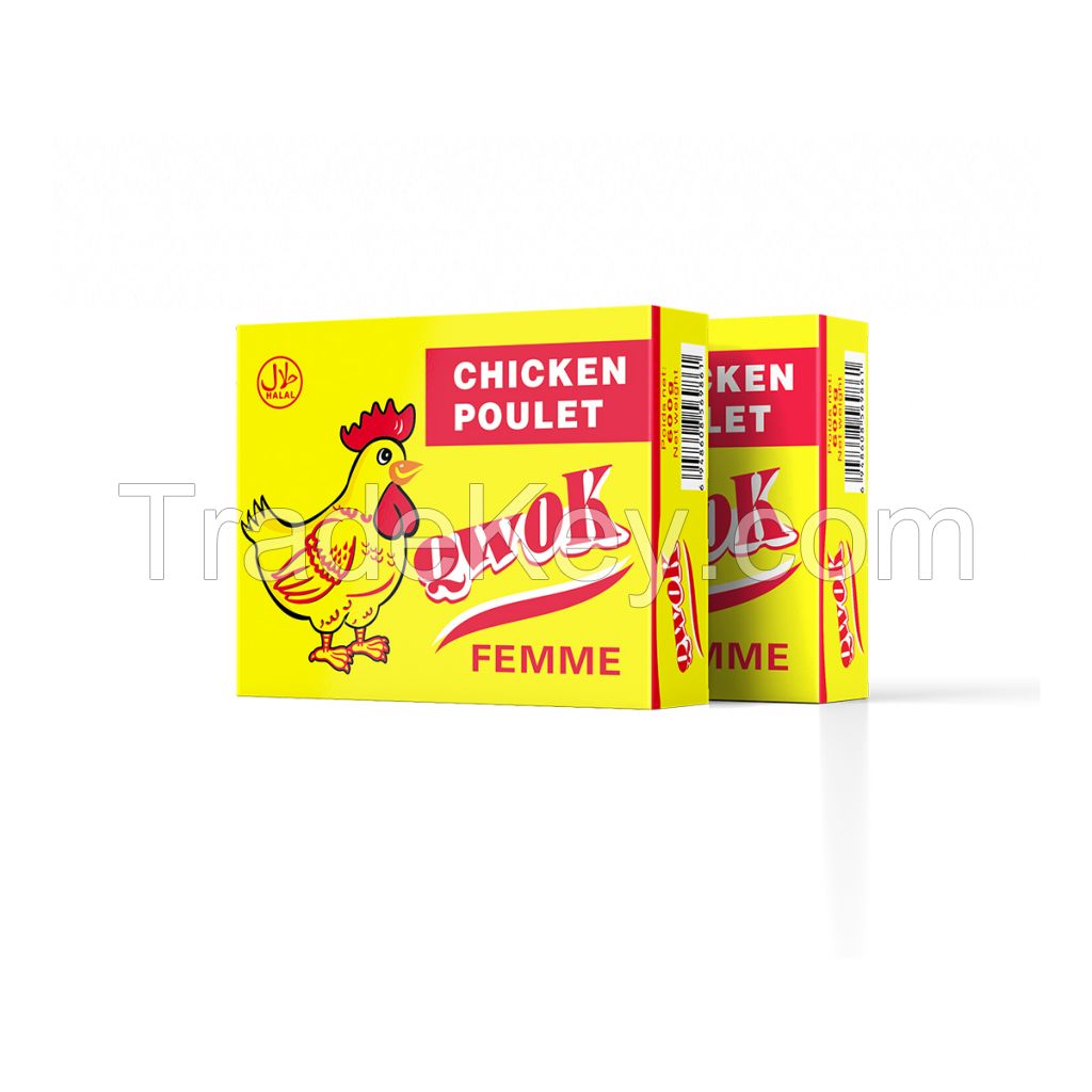 10g chicken bouillon cube for HALAL flavouring food