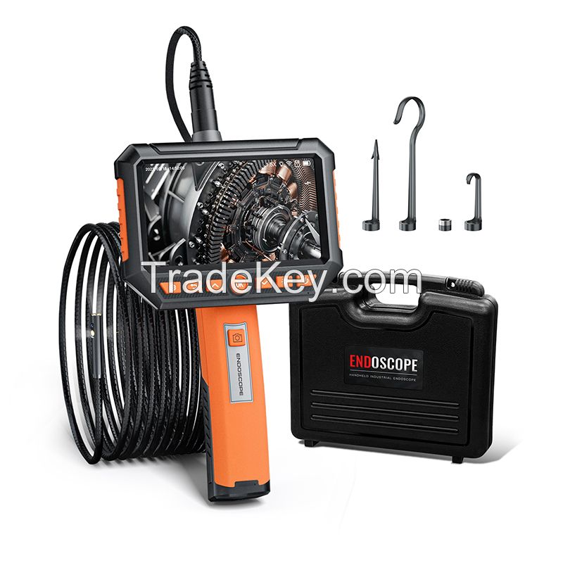 High performance dual system Industrial High Resolution Inspection Endoscope Camera