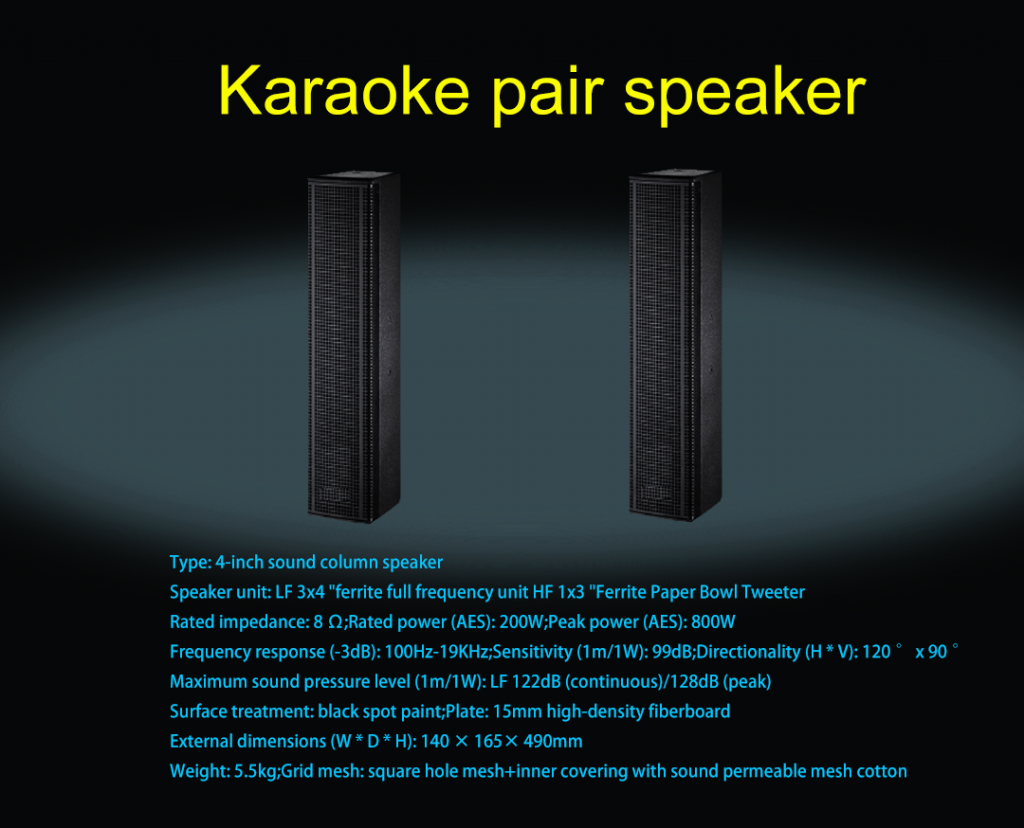 Karaoke speaker