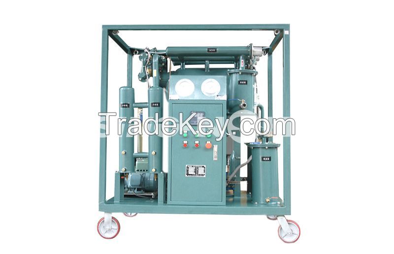 single stage vacuum transformer oil purifier