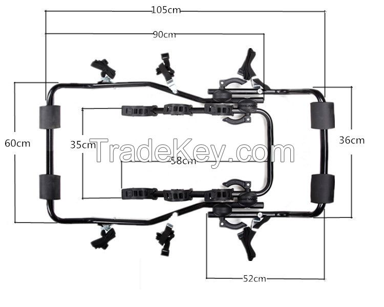 Car Rear Mount Bicycle Rack