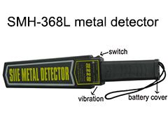 High sensitive Hand-Held Metal Detector - Silver Gold detector Manufacturer, modelSMH-368L