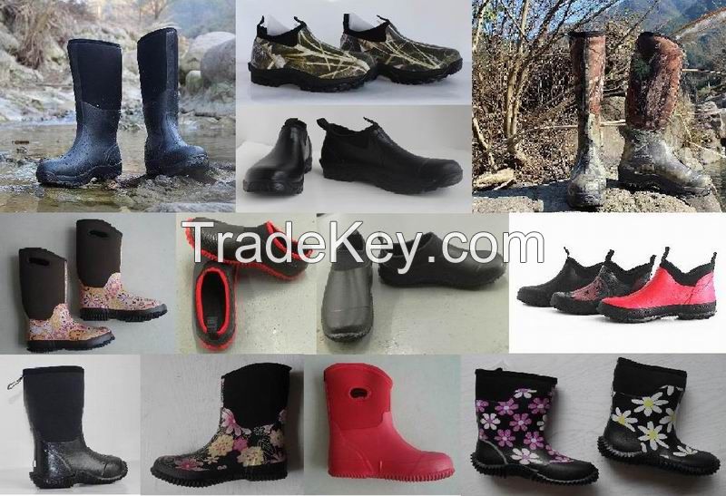 Various Rubber Neoprene Boots, Rubber Shoes, High Quality Neoprene Boot, Cheap Neoprene Boots, New Fashion Rain Boots, China Neoprene Rain Boots