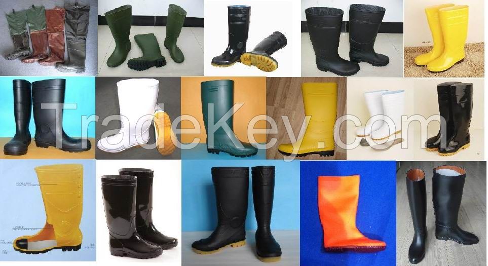 Various PVC/TPR/TPE Rain Boots, Safety Shoes, High Quality Working Rain Boot, Cheap Boots, Popular PVC Boot, New Fashion Rain Boots, China Rain Boot