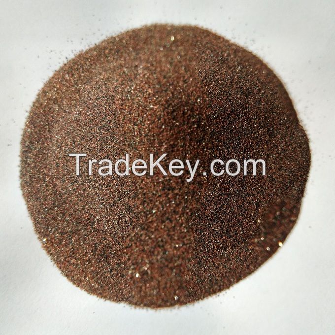 washed and filtered natural Garnet sand 80 mesh grits for CNC waterjet cutting abrasive garnet sand