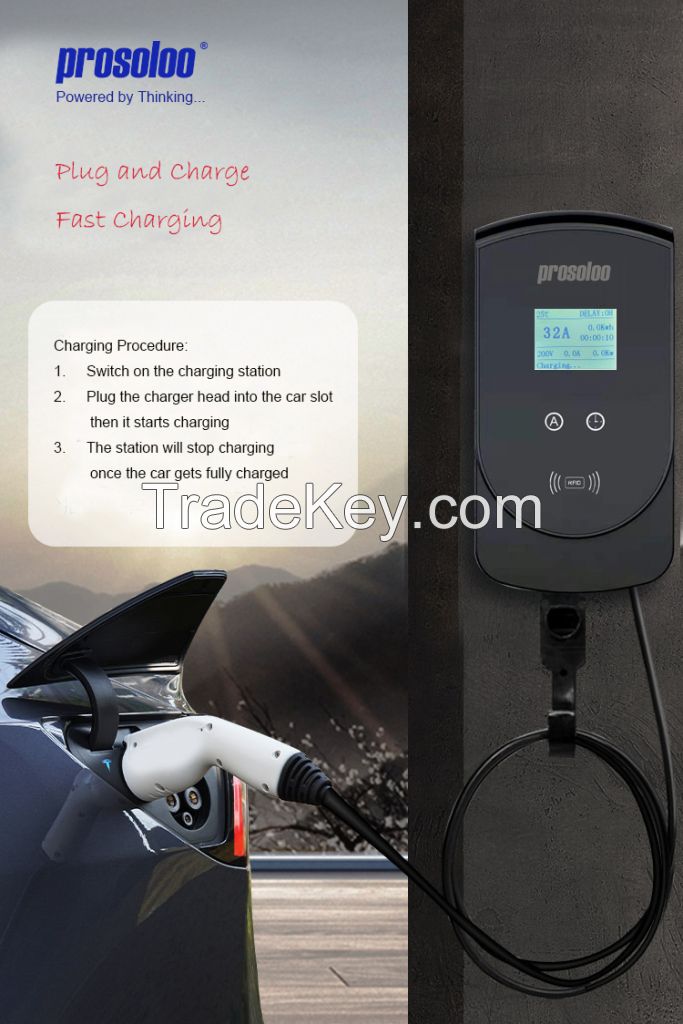 EV Electric Car Charging Station for Home