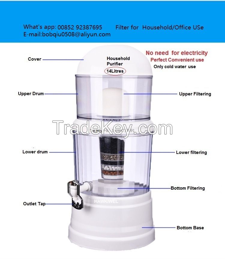 cost effective  water filter (non-electrical)