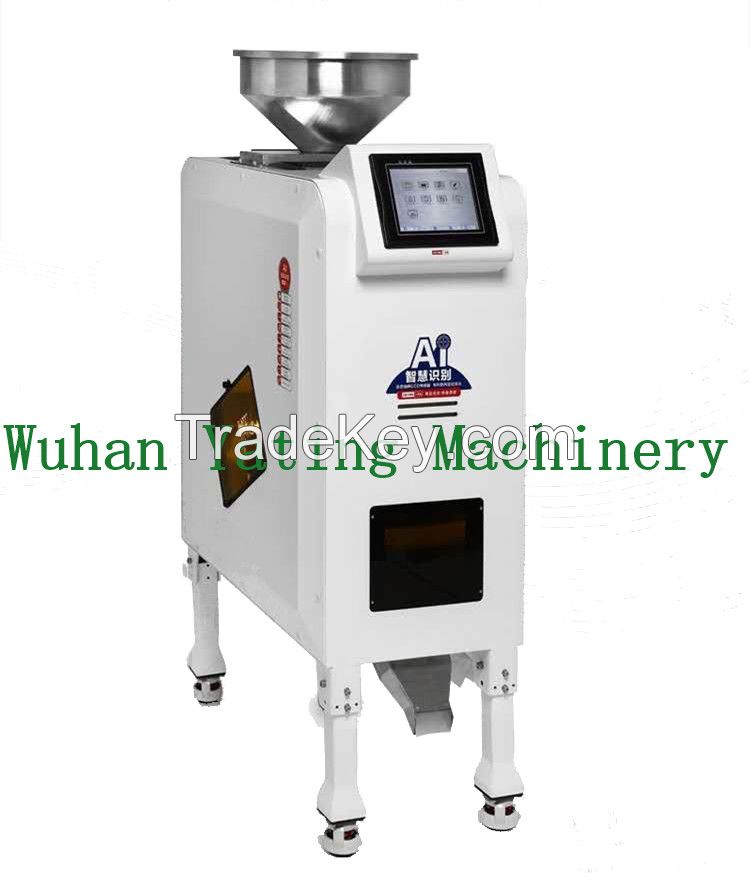 Rice Processing Machine CCD Small Rice Color Sorter 500kg Per Hour