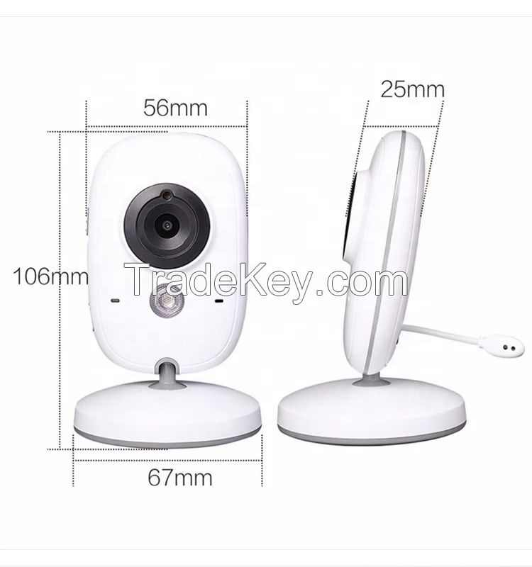 Home 2.4ghz wireless 3.2 Inch Lcd screen Display Video Babyfoon Audio Baby Phone Camera Vb603 with Monitor
