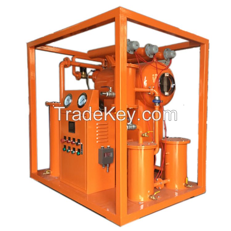 Portable Transformer Oil Degassing Plant, effectively transformer dehydration process unit