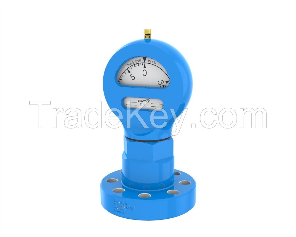 Sell Type D Flanged Pressure Gauges