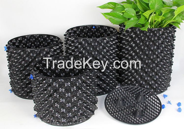5 10 20 30 Gallon HDPE UV Strong Air Root Pot Pruning Pot for Garden Vegetable Plant Tree Growing Planting