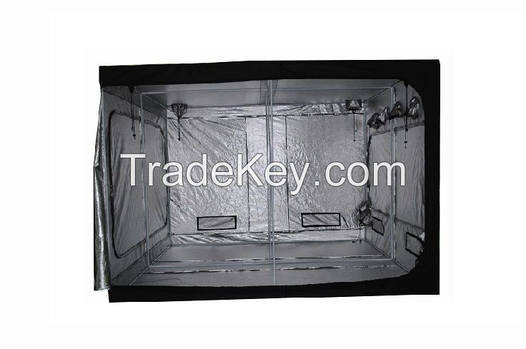 300x300x200cm Indoor Grow Box Tent Room with 600D High Reflective Mylar for Hydroponic and Floriculture