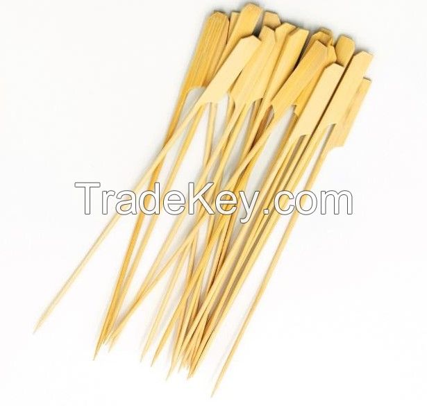 Pointed Bamboo Square Rod sticks Teppo Barbecue Skewers