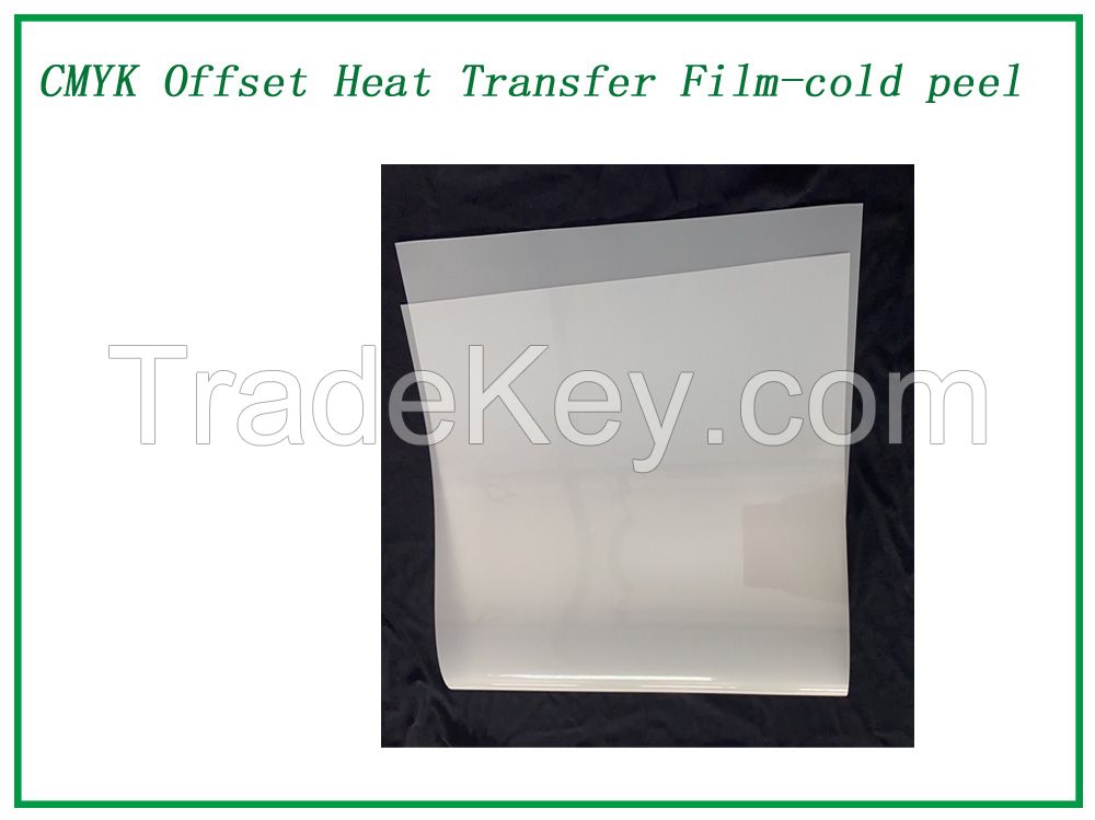 CMYK Offset Heat Transfer Film-cold peel