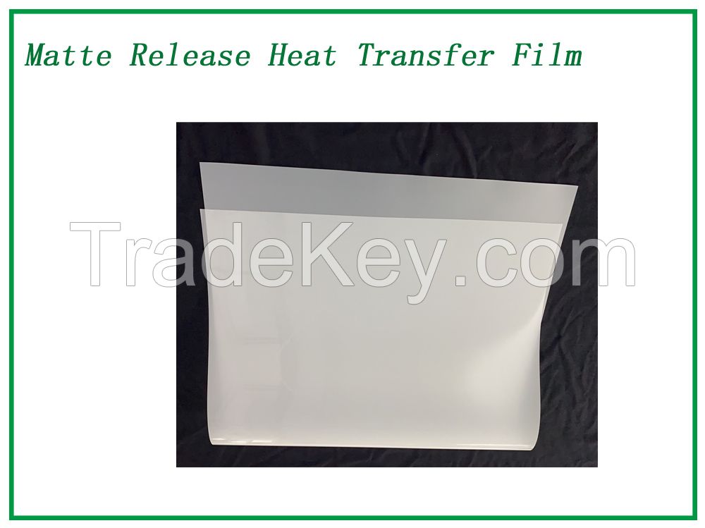 Matte Release Heat Transfer Film