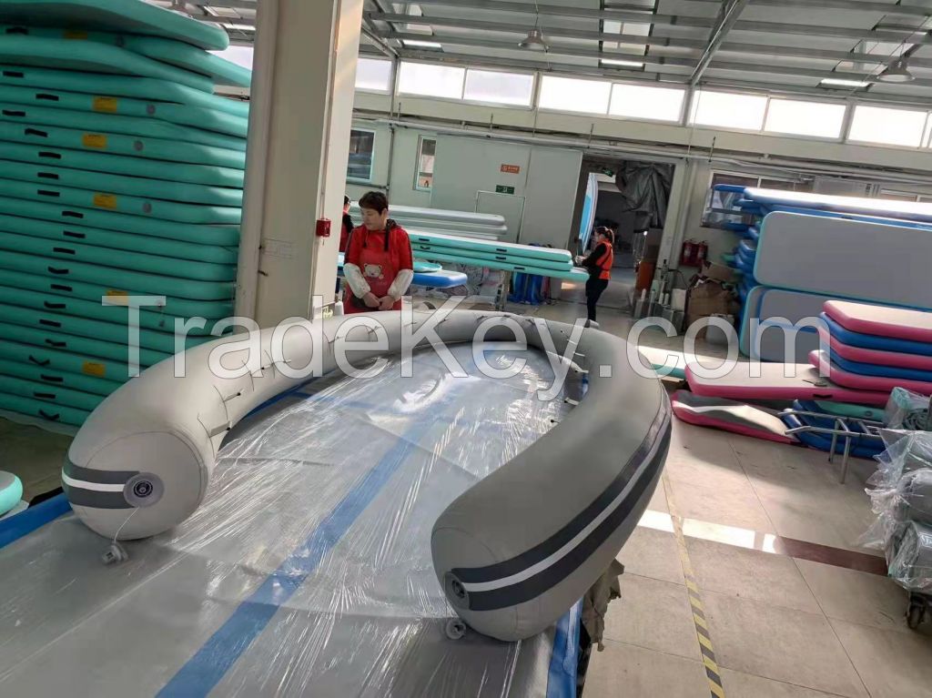 Boat accessories ! PVC Inflatable airbag and seat on Inflatable Fishing Boat