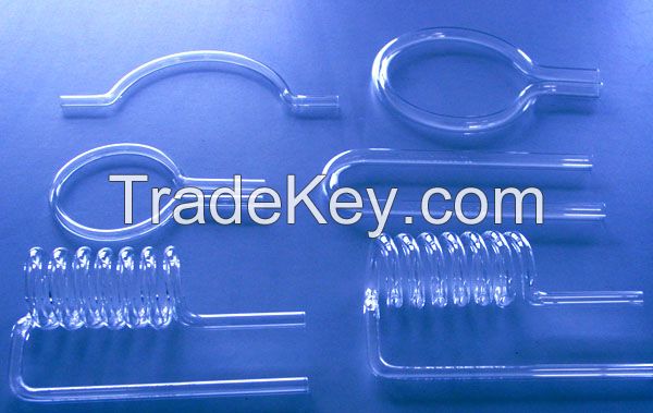 Sell U bend quartz tube differen shape quartz tube