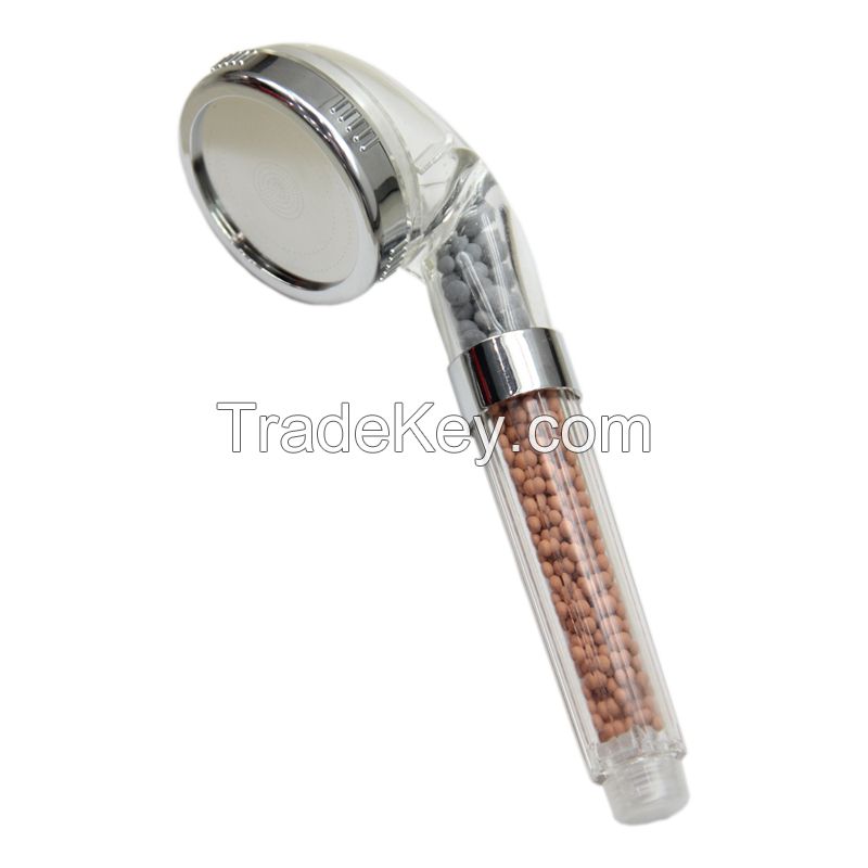 MEYUR SPA Shower Head with Mineral stones, hand shower