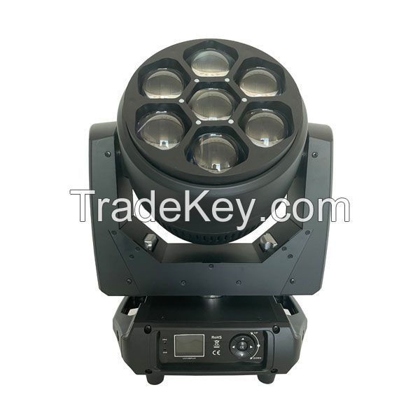 7pcs 40W LED Moving Head Zoom Light (PHN065)