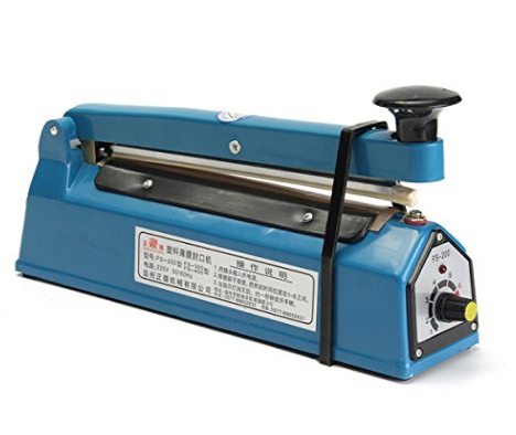 Manual Impulse Mylar Bag Sealer Heat Sealing Machine PFS-300
