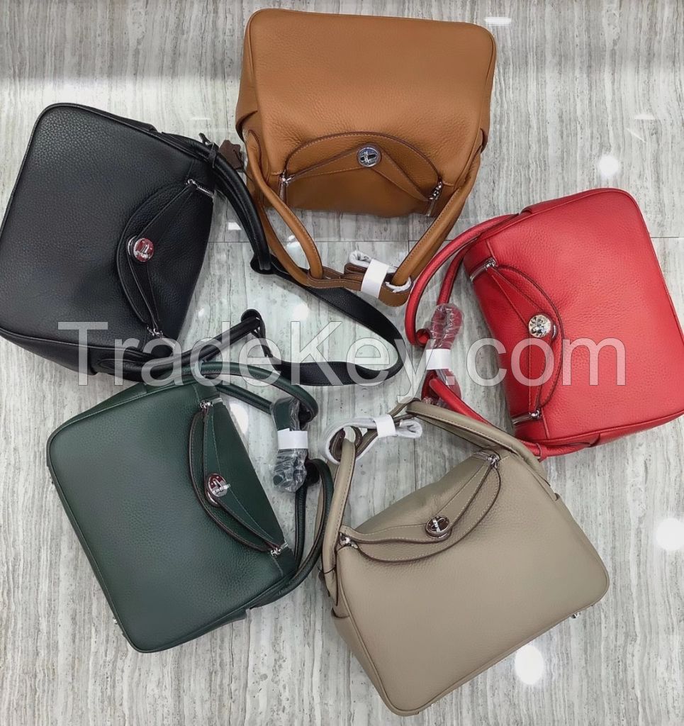 Women soft Genuine Leather Handbag Shoulder Bag tote bags satchel