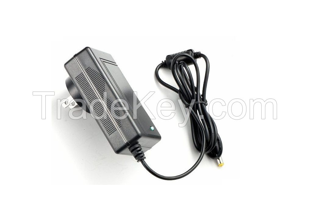 3Pins BS Foot UK Plug 12V 3.5A 42W Power Adapter