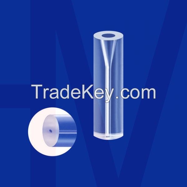 Dual-Core Parallel Cylindrical Fiber Glass Capillary Ferrule customized