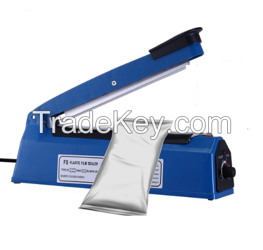 Hand Impulse Sealer Food Bag Heat Sealing Machine PFS-100