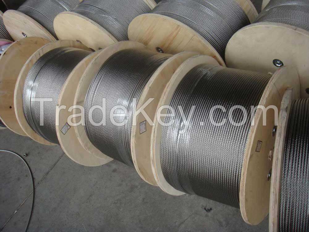 13mm 619 IWRC black Steel wire ropes