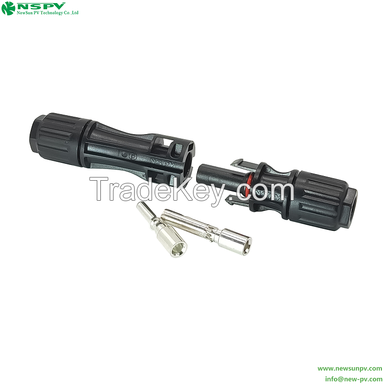 Photovoltaic connector solar cable plug coupler 1500VDC 10mm2