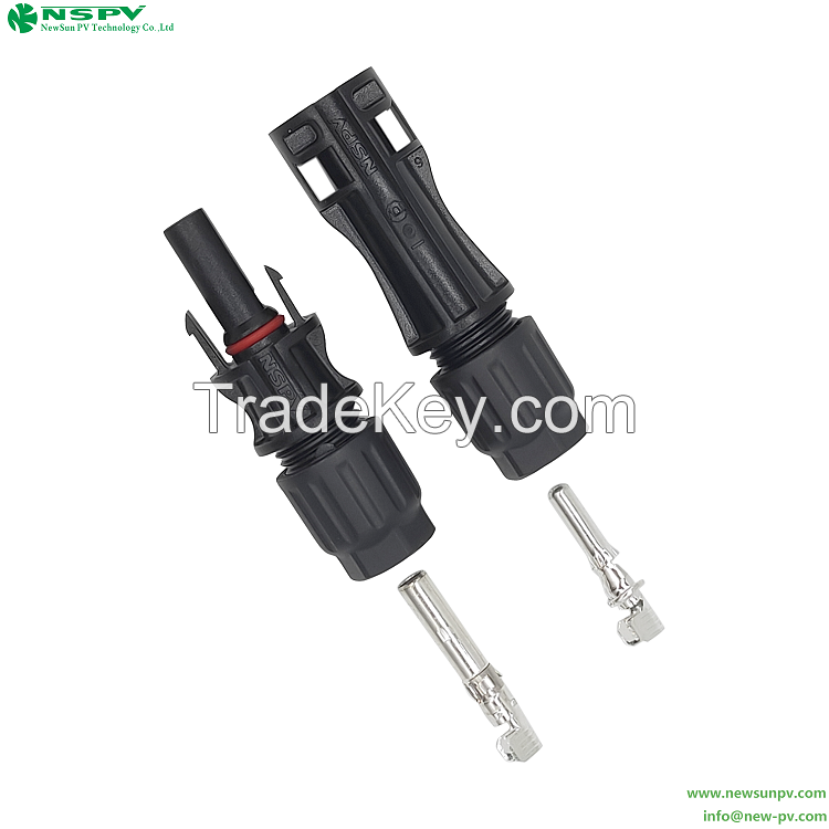 1500Vdc solar connector 4mm2 6mm2 pv connectors