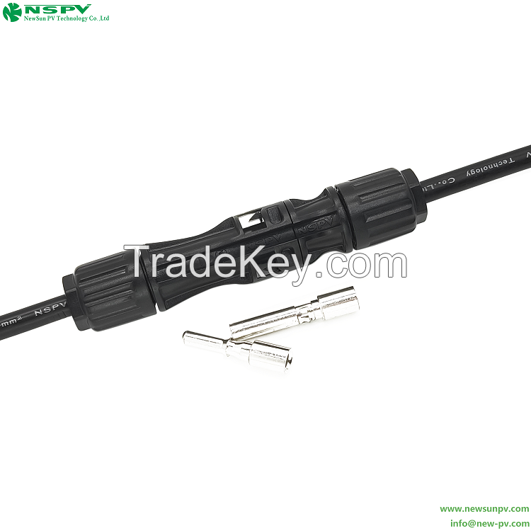 NSPV solar cable connectors pv wire connectors 1500VDC