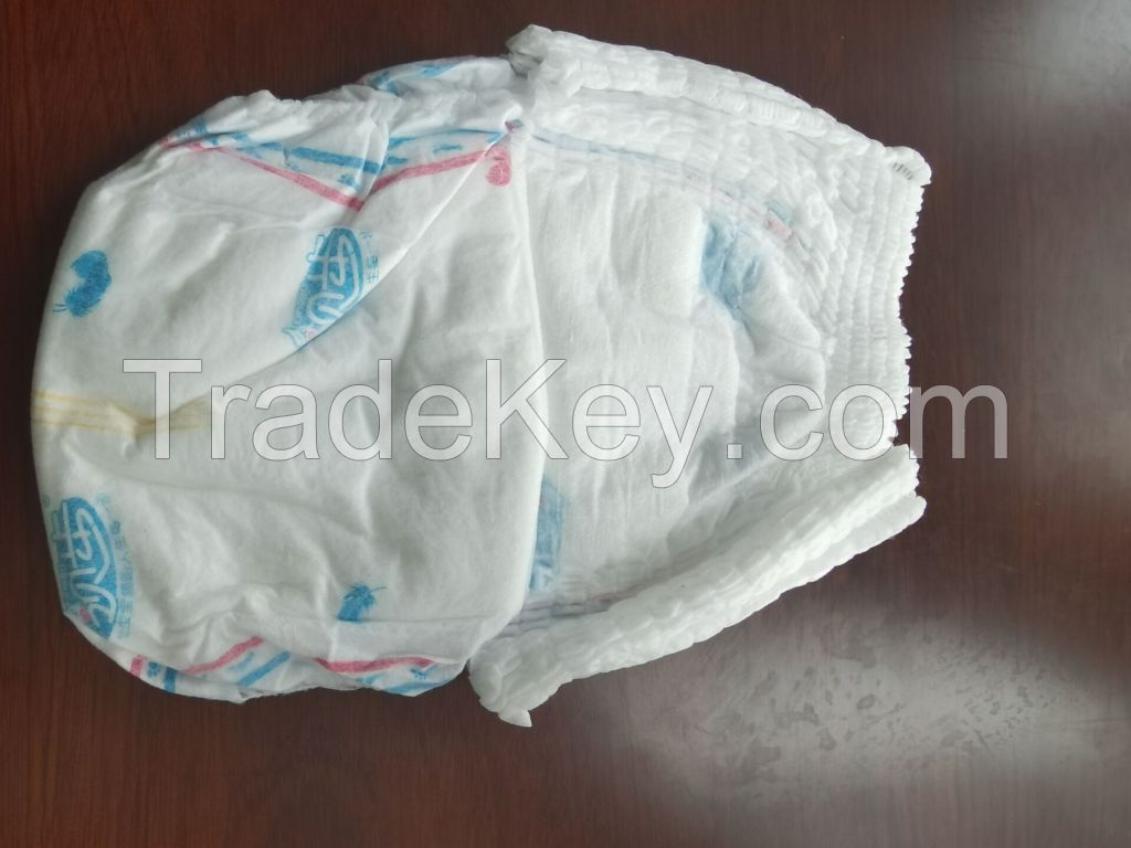 Baby diapers and Baby diaper pants