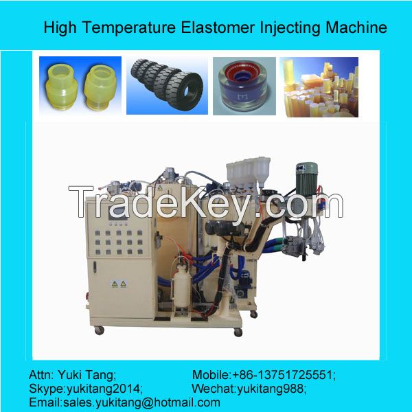 China Factory High Temperature Elastomer Injecting Machine