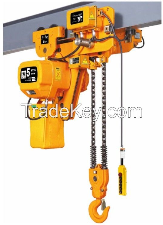 Powered hoist 0.5Ton-10Ton (Ultra Low Headroom)