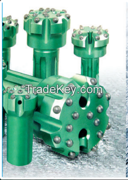 Insert inlaid in inhole drill for Mining
