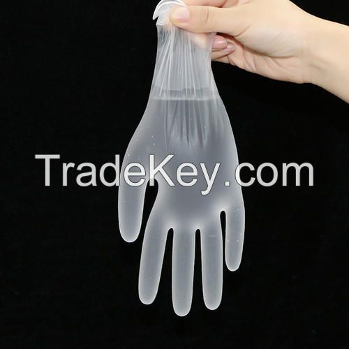 Clear Powder Free Disposable Vinyl Gloves
