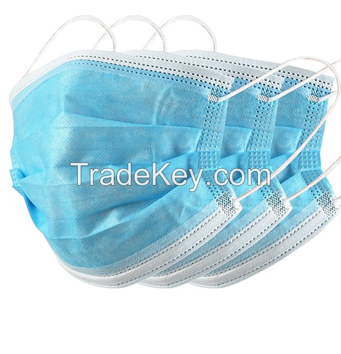 Wholesale  Disposable Non Woven Protective The Face Mask