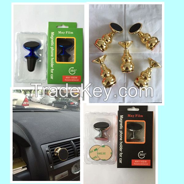 phone accessory magnetic car mount holder