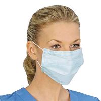Medical Face Mask Earloop Pleated 3 Ply Medical Procedure Disposable Surgical Face Mask