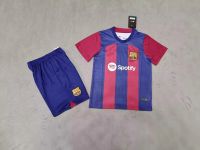 2023-2024 Barcelona Soccer Kits with shirt and short Socccer Uniform Football Kits Football Uniforms Sport Wears