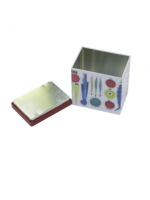 tinplate box, tin case, craft box, candy box