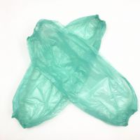 Disposable Green Plastic PE Oversleeve Arm Sleeve Cover