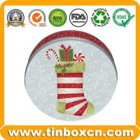 Christmas Tin, Christmas Tin Packaging, Ball Tin, Gift Tin Can, Xmas Tin Box